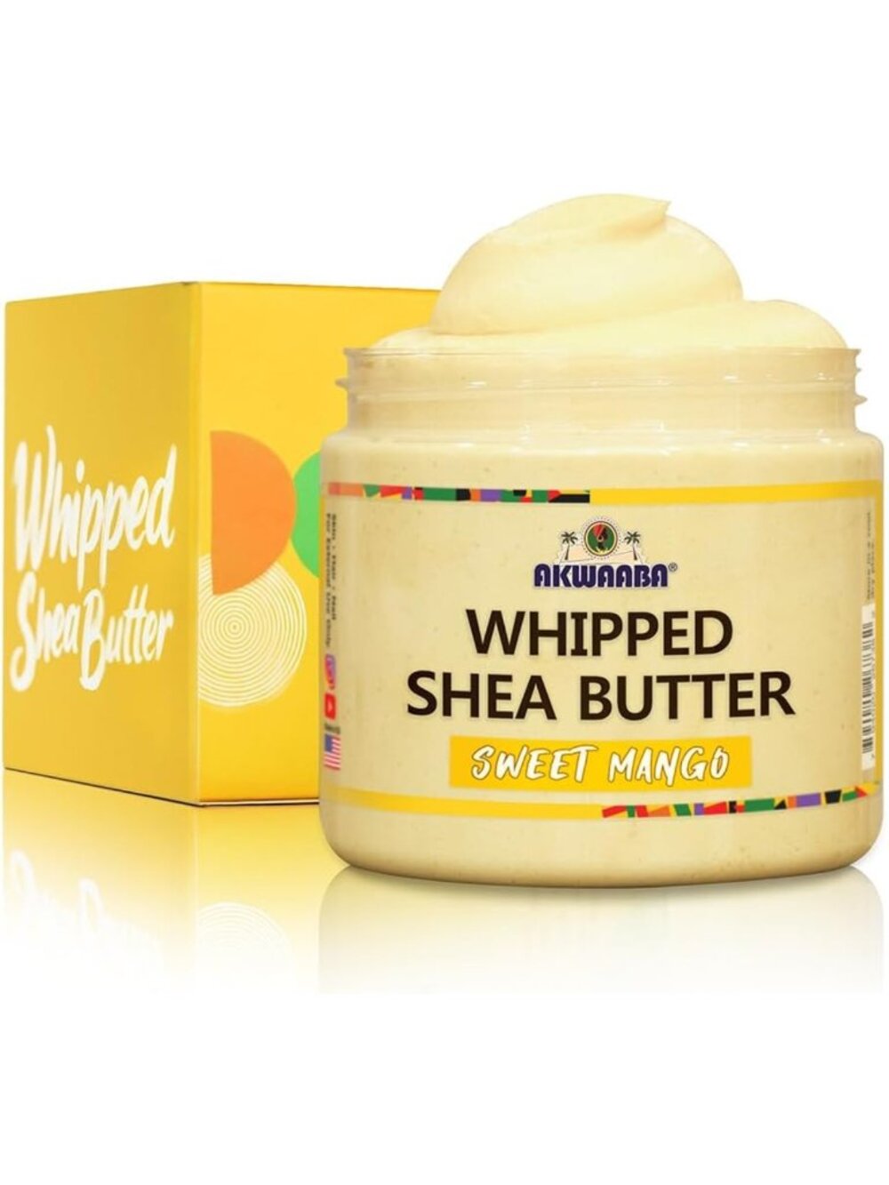 Nourishing Whipped Shea Butter - Sweet Mango Scent | Moisturizes & Hydrates | 12